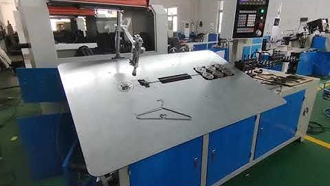 Automatic Wire Bending Machine | Sample making-heart shape hanger |