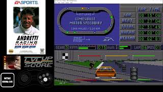 HIGHSCORE - Mario Andretti Racing - Megadrive 41481 (Limesville / 9Laps)