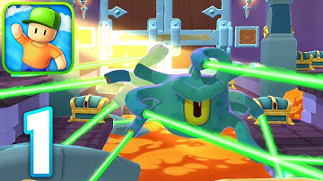 Stumble Guys - Walkthrough Gameplay Part 1 - Behold the Gold (iOS, Android)