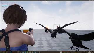 Resident evil 3 Remake Fan Game Devlog Crows