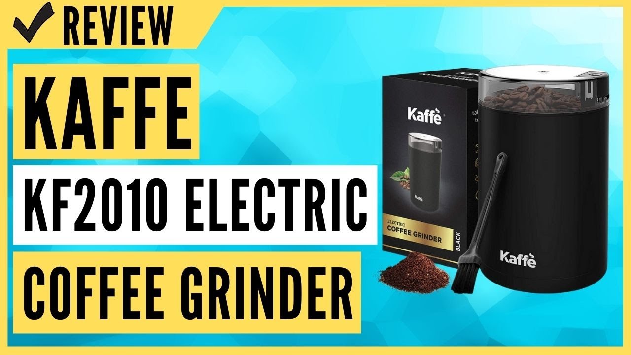 Kaffe Electric Coffee Grinder Matte Gold Model KF2030 Fully Tested &  Working GUC