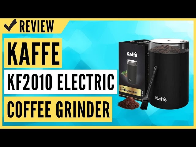 Kaffe KF2020 Electric Blade Coffee Grinder (Stainless Steel) – Kaffe  Products