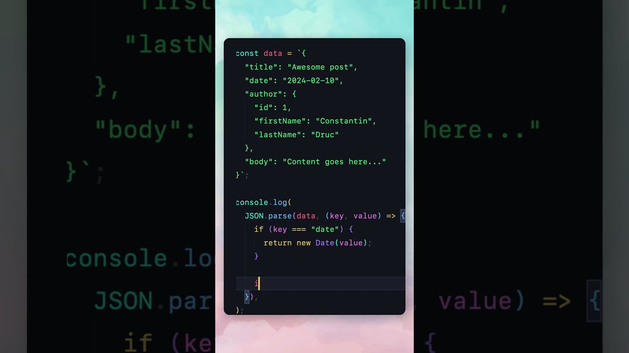 JSON Parse Super Power Javascript Js Devtips