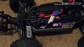Traxxas esc red and green light flashing