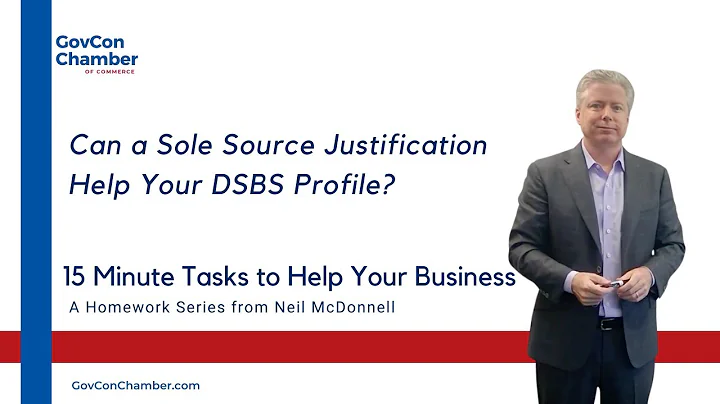 Can a Federal Government Sole Source Justification Help You Build a Better Small Business Profile?
