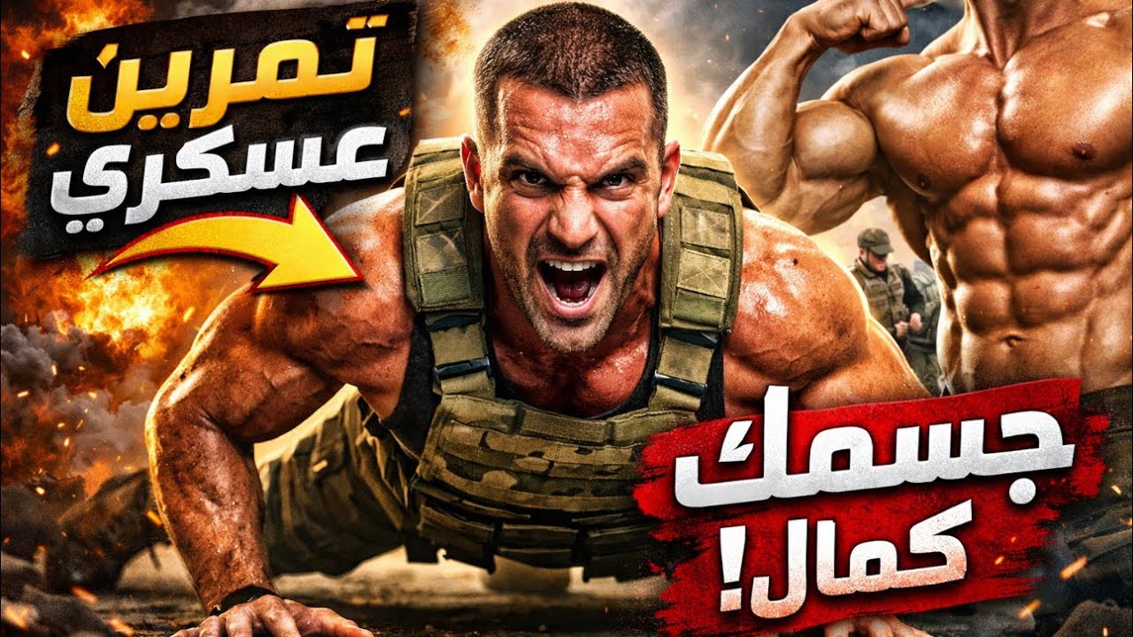 تمرين عسكري واحد قادر يغيّر جسمك بالكامل!