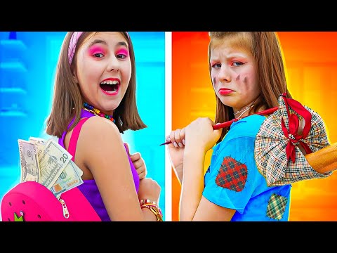 Бедная Сводная Сестра VS Богатая Сводная Сестра