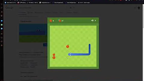 Google Snake Game 24.94 speedrun Multi Mode 25 apples