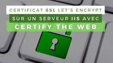 Certificat SSL Let