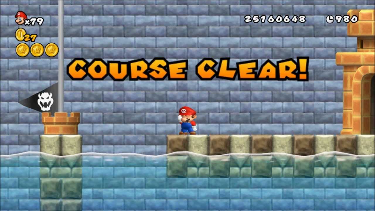 NSMBW Custom Level The New SPECIAL Road W9-3 New Ending Only New Super Mario Bros Wii