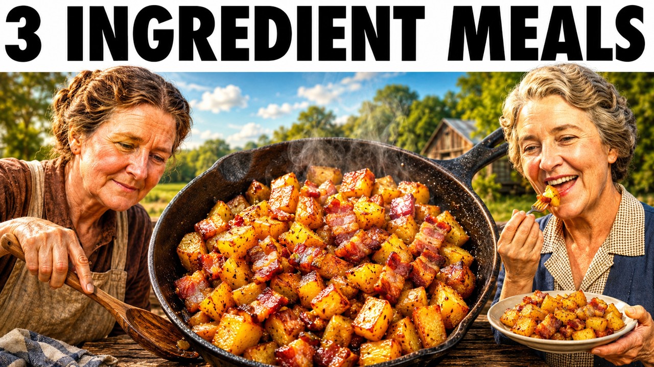 30 FORGOTTEN Poor Man 3-Ingredient Meals Our Grandmas Swore By