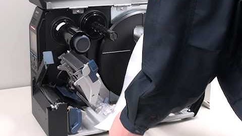 How to replace media for CLNX Series with fanfold Cutter