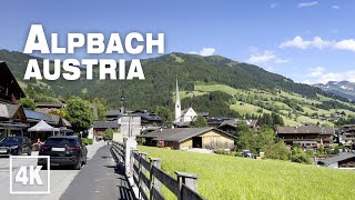 Alpbach Tirol Austria 2024 4K 60 Fps Hdr Asmr