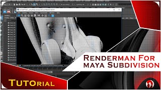 ✔️RenderMan 22.5 For Maya Subdivision | Absolute Beginners