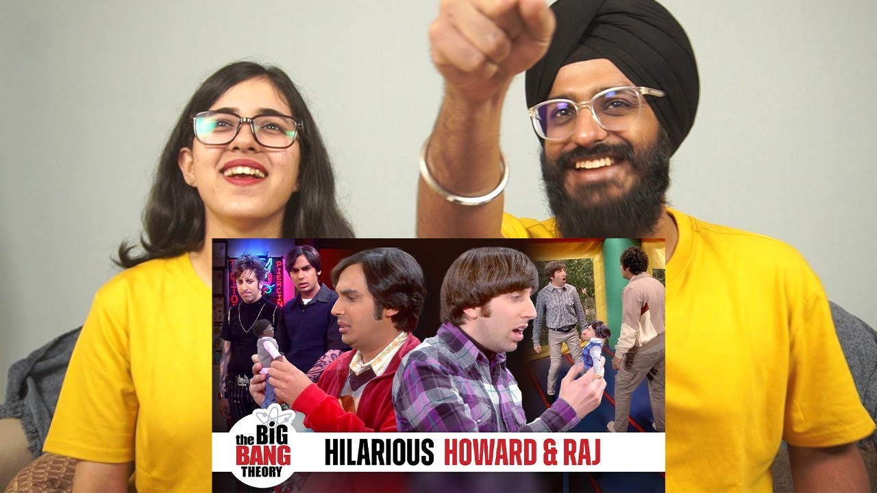 Indians React to Hilarious Raj & Howard Funniest Moments (Part 1) | The ...