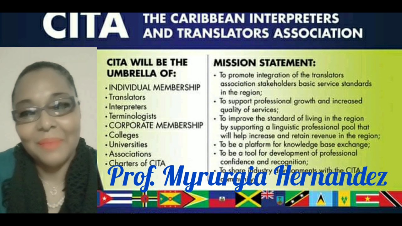PROMO CITA - Caribbean Interpreters and Translators Association. February 17, 2021