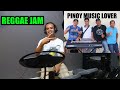 REGGAE MEDLEY ASIN  AND FREDDIE AGUILAR DRUM COVER WITH  PINOY MUSIC LOVER