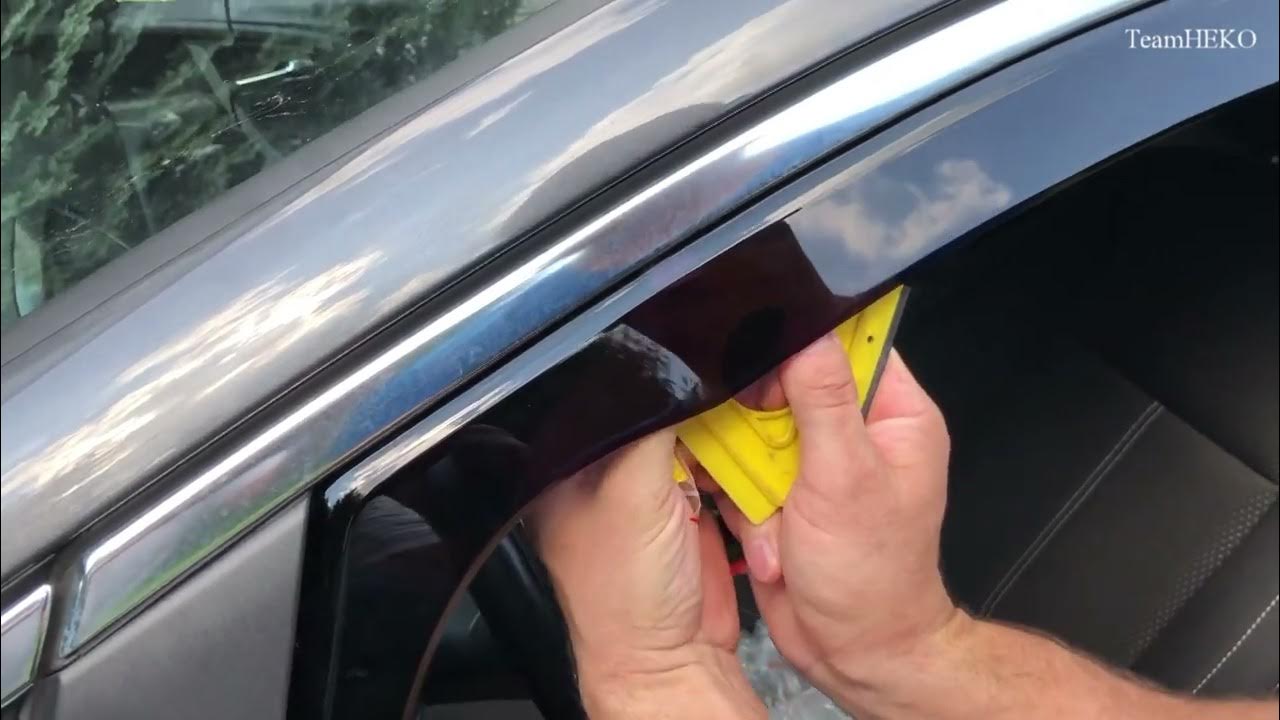 How To Install Heko Wind Deflectors YouTube