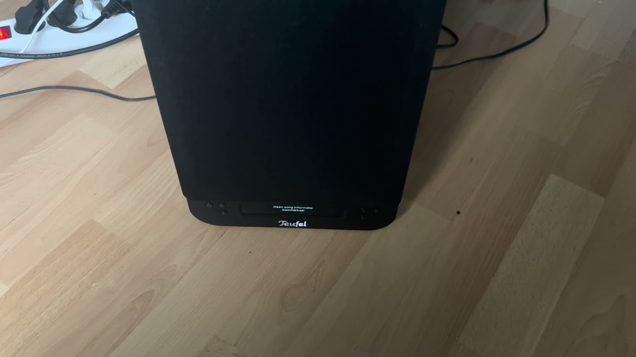 Teufel ULTIMA 25 ACTIV Surround 4.1 geluidssysteem met draadloze subwoofer en satelliet, actieve plankluidspreker met Bluetooth en geïntegreerde AV- ontvanger, Dolby Audio, DAB , HDMI ARC CEC, zwart