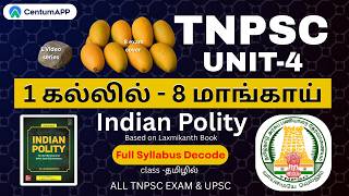 TNPSC UNIT-4 | Indian Polity | Full Syllabus Decode | #tnpsc #group4 #group2 #group1exams #centumapp