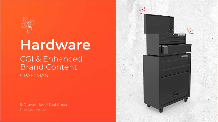 CRAFTSMAN Product Animation Showreel: Interactive 3D Modeling & Gauge Steel Features