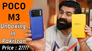 Poco M3 In Pakistan | Unboxing & First Look | Unique Design in Midrange  Price 24499/ PKR