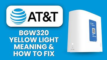 NEW! AT&T BGW320 Yellow Light Meaning – How to Fix ⚡ | Troubleshoot Router & Network Issues