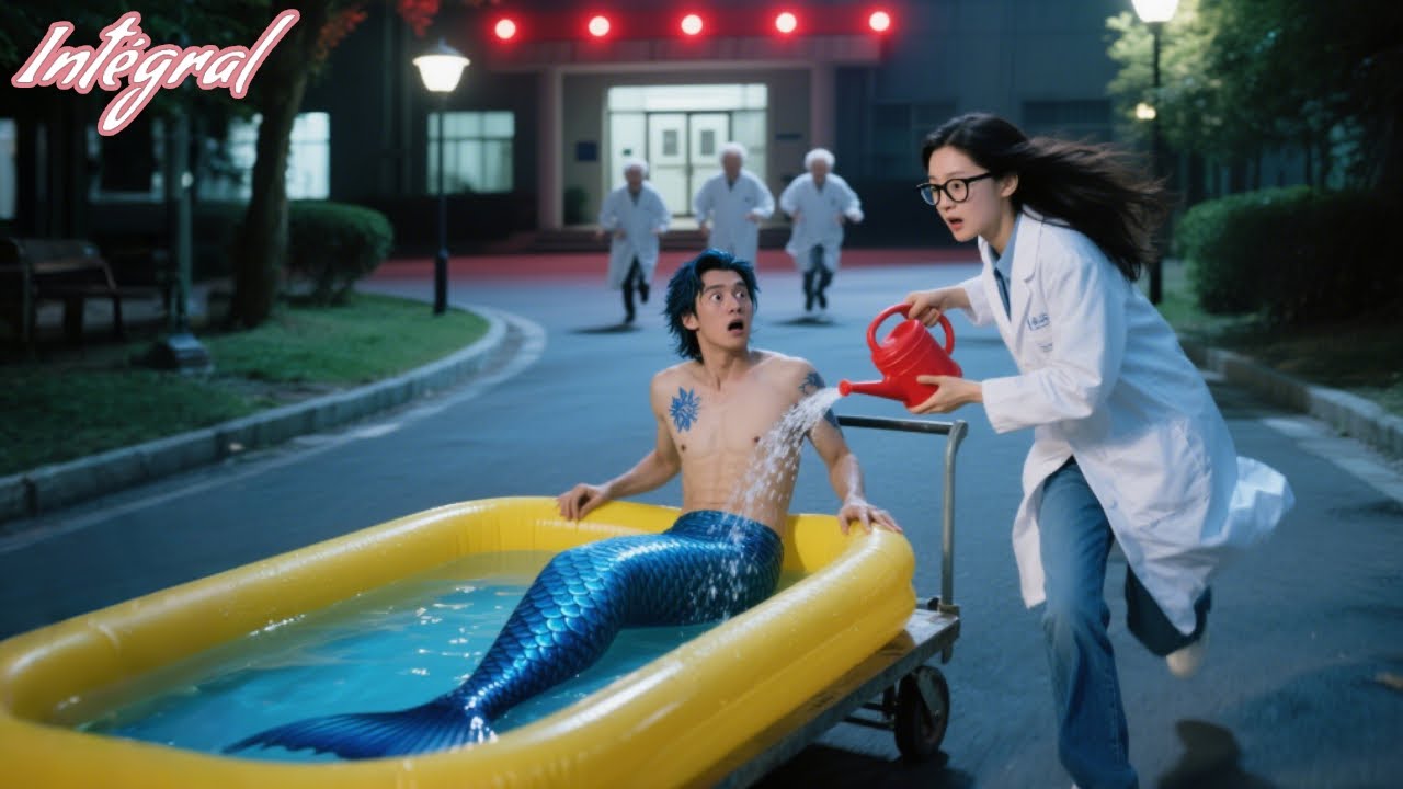 Le labo veut disséquer une sirène, la fille le vole en secret ! C’est le roi des mers… épris d’elle!