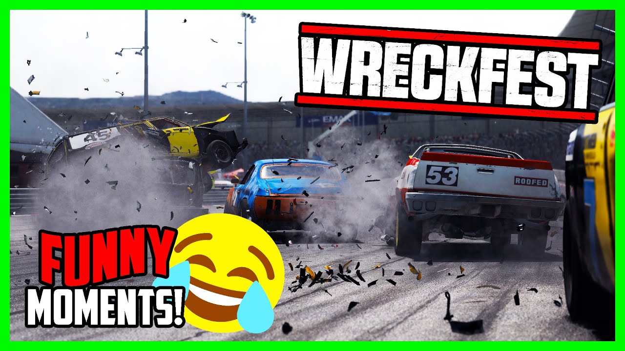 Wreckfest Multiplayer - Funny Moments & Crash Compilation - YouTube