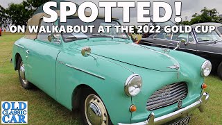 HUGE mix of vintage & classics cars at Oulton Park Gold Cup 2022 | Inc auction walkabout