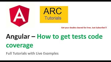 Angular Testing Tutorial - Generate Test Coverage Report | Angular Tutorial for Beginners