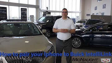 How to pair your Iphone with Buick IntelliLink