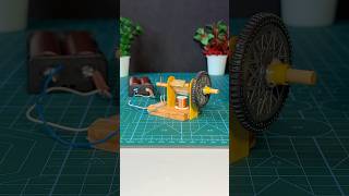 ✅ DIY Primitive Electric Engine #tech #electric #shorts