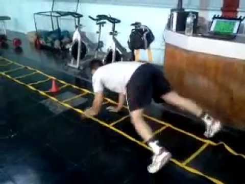Handball: Circuito con ejercicios pliométricos