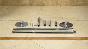 How to Install theLAShop Spinning & Static Dancing Pole Version3