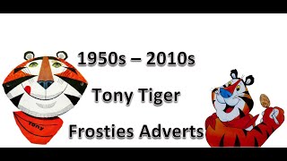 (1950s-2010s) Tony Tiger Frosites Cereal Advert Compilation - 80+ Amazing Ads