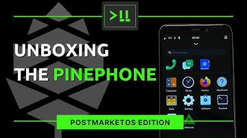 Unboxing the Pine64 Pinephone (postmarketOS Edition)