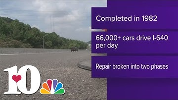 TDOT: I-640 Reconstruction Project slowed due to unexpected changes