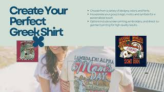 Discover Unique Greek Shirt Designs