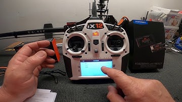 Spektrum 6250HX Flybarless Controller Set Up with Coe Show Part 2