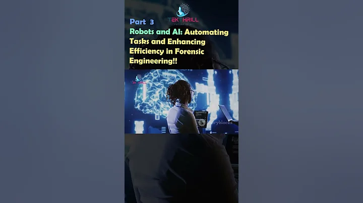 Robots and AI: Automating Tasks and Enhancing Efficiency in Forensic Engineering! Part 3 #ai #viral