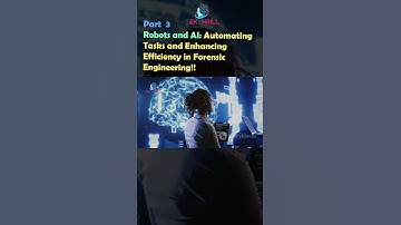 Robots and AI: Automating Tasks and Enhancing Efficiency in Forensic Engineering! Part 3 #ai #viral