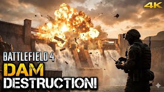 I DESTROYED The Dam in Battlefield 4! 💥 (Massive Explosion)