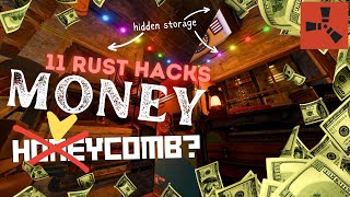 Rust Base Tutorial - Moneycomb [Compact Storage Hacks] And Industrial Layouts