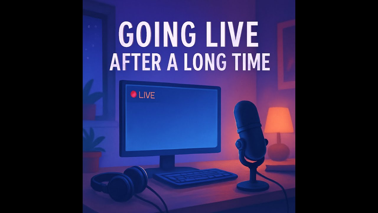 Going live again after long time!! - YouTube