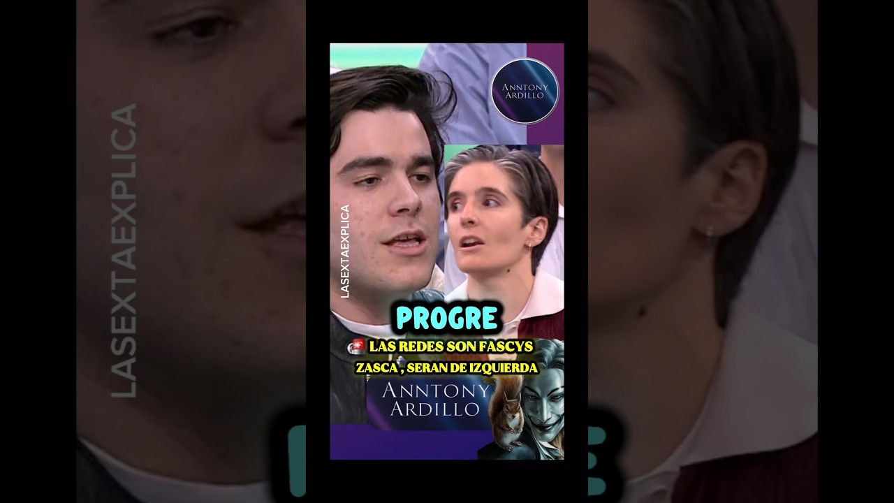 ZASCA A PROGRE ,DICE QUE LAS REDES SON FASCYS , ZASCA ,"SERAN DE IZQUIERA" , LASEXTAEXPLICA