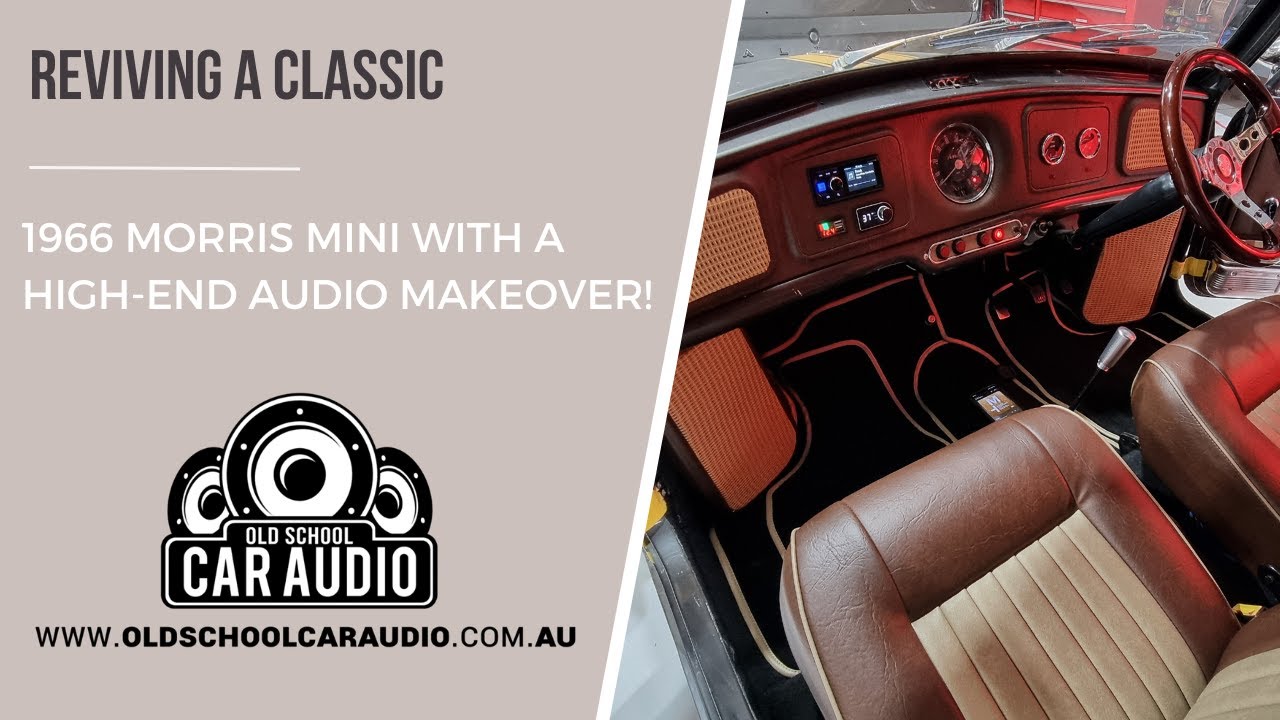Award-Winning Musician Transforms His Classic Mini with a Bespoke Audio System! Part 1