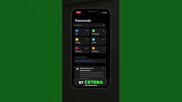 How to View Saved Passwords and Passkeys on Your Passwords App  #iphonetips  #iphonetutorial