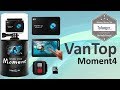 Vantop moment 4 camra sport wi fi 4k avec cran tactile