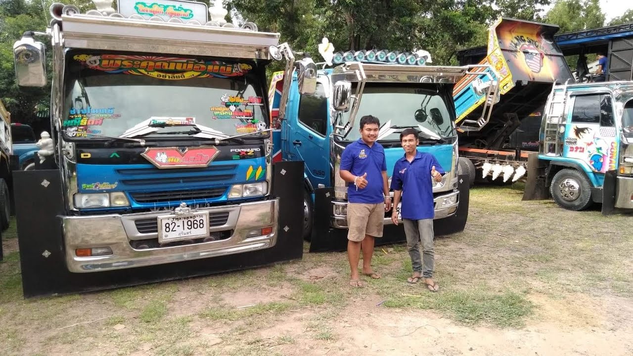 งานมิตติ้งสายบุญยิ่งใหญ่อลังการที่บุรีรัมย์ dump truck